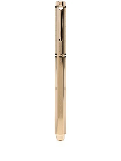 Caran d'Ache chevron-engraved pen