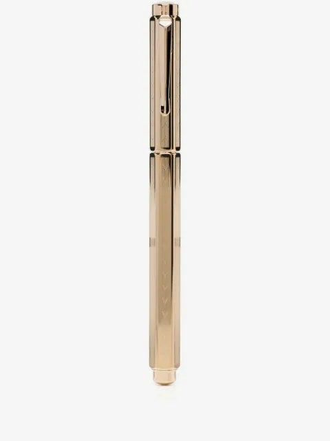 Caran d'Ache chevron engraved pen