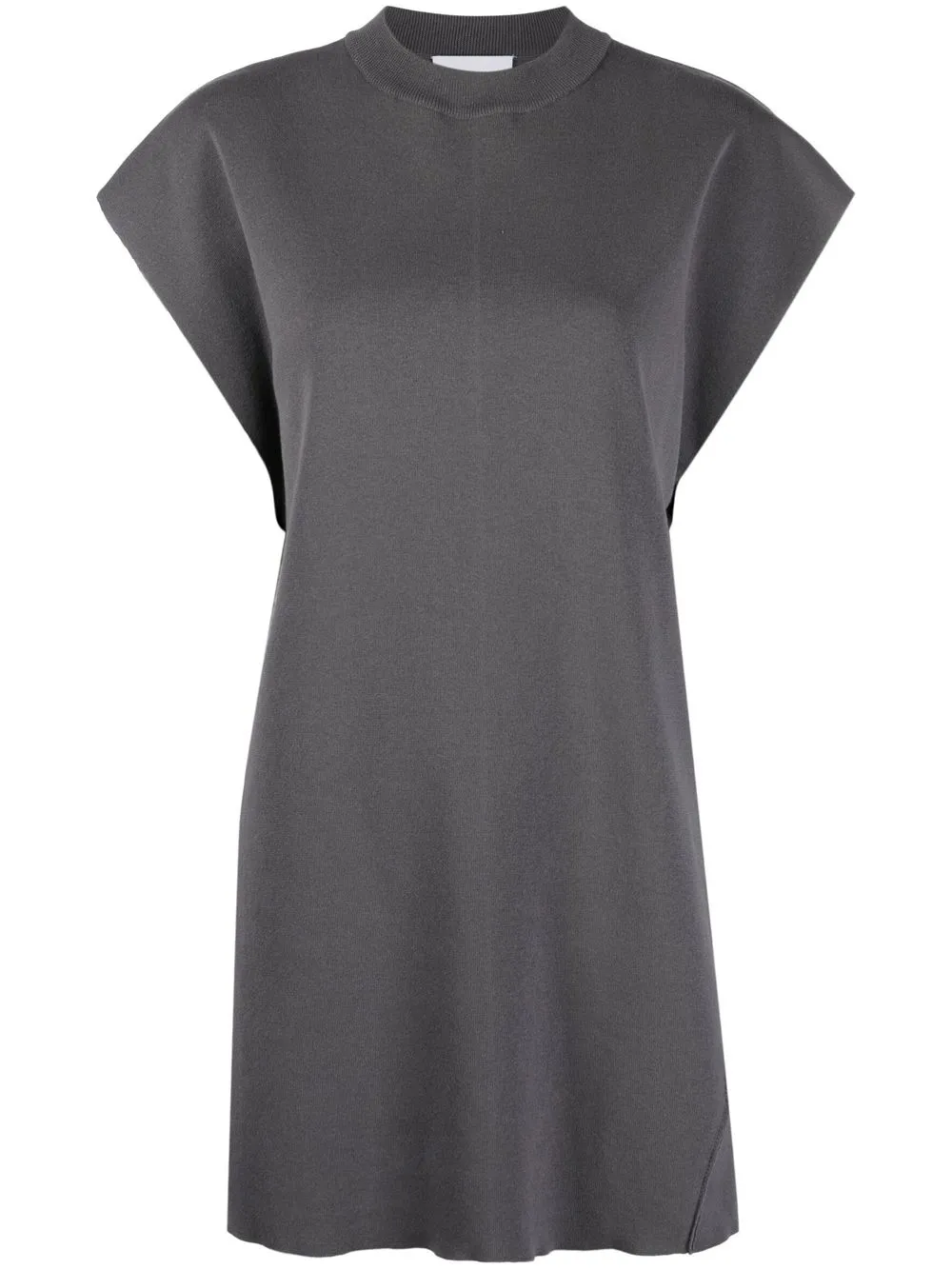 

Rus sleeveless long knit top - Grey