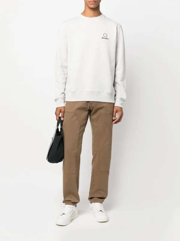 【関税込み】Etudes グレー Story Etudes スウェットシャツ Etudes Story sweatshirt - Grey - Men | C00ME200A02282GREY