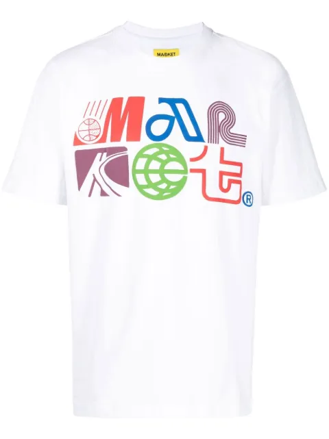 MARKET logo-print short-sleeve T-shirt