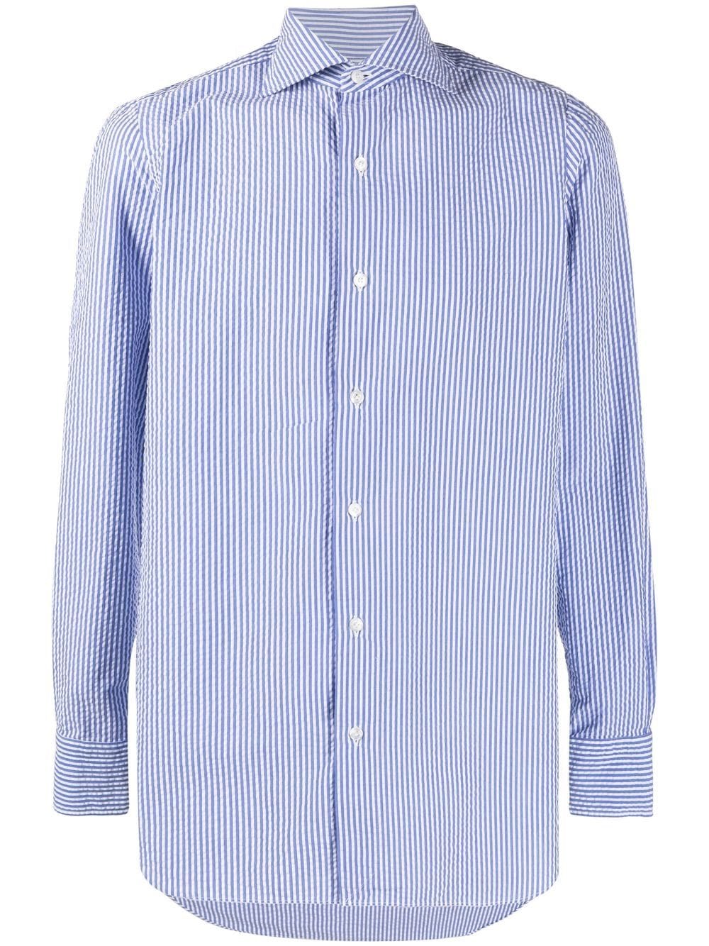 Finamore 1925 Napoli Long Sleeve Shirt - Farfetch