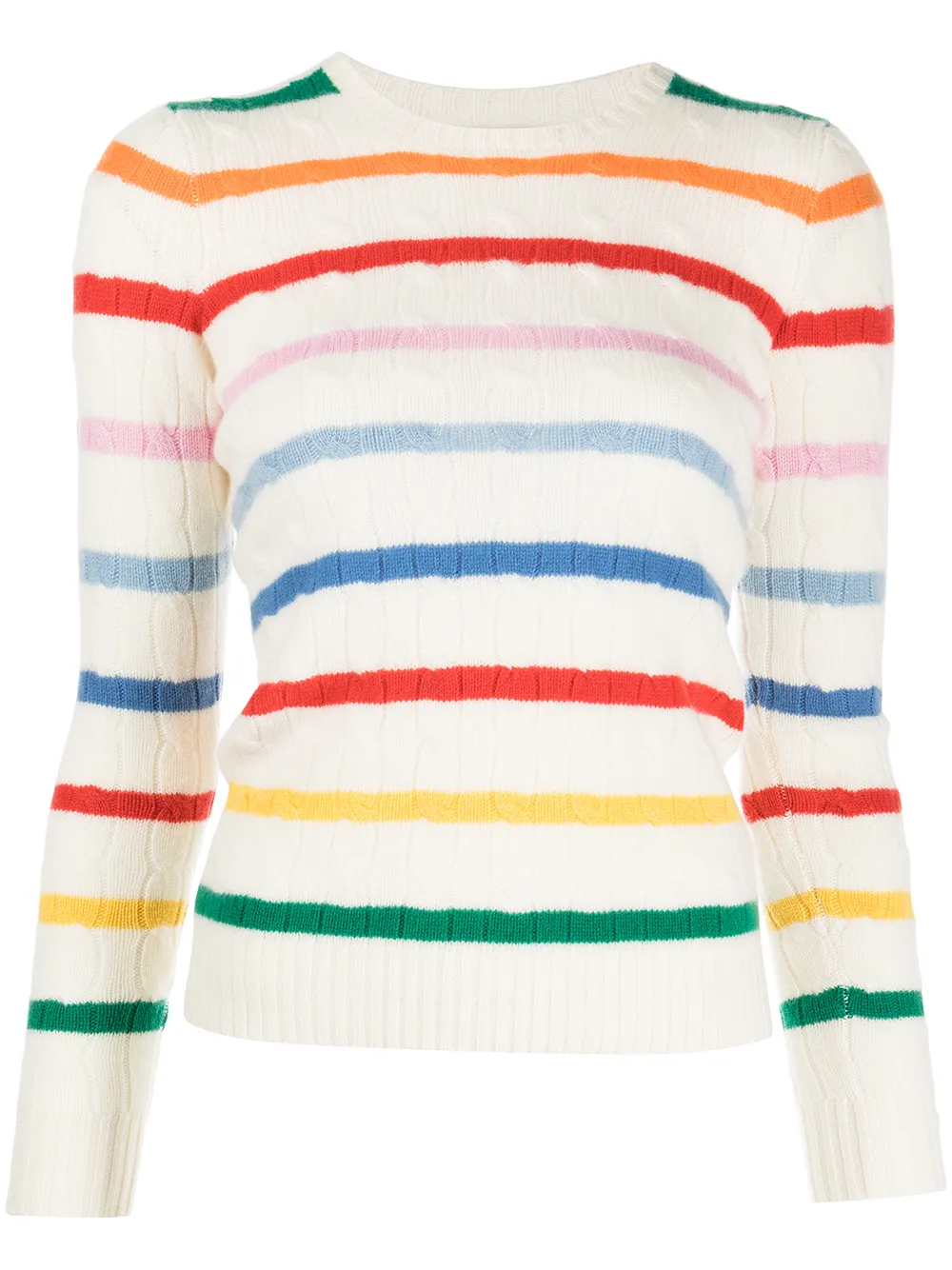 

Polo Ralph Lauren suéter en tejido de ochos Juli - Multicolor