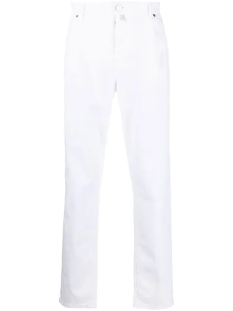 Incotex pantalones rectos con pinzas