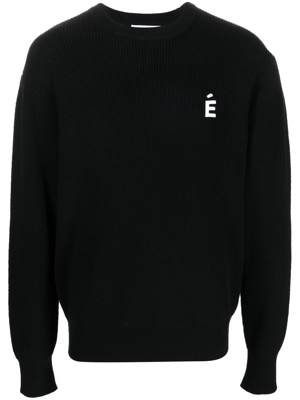 etudes sweat boris à patch logo - noir