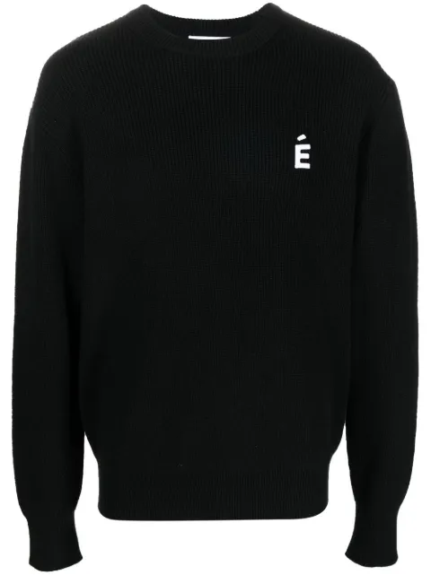 Etudes Boris logo-patch sweatshirt