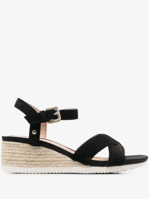 Geox Ischia jute wedge sandals