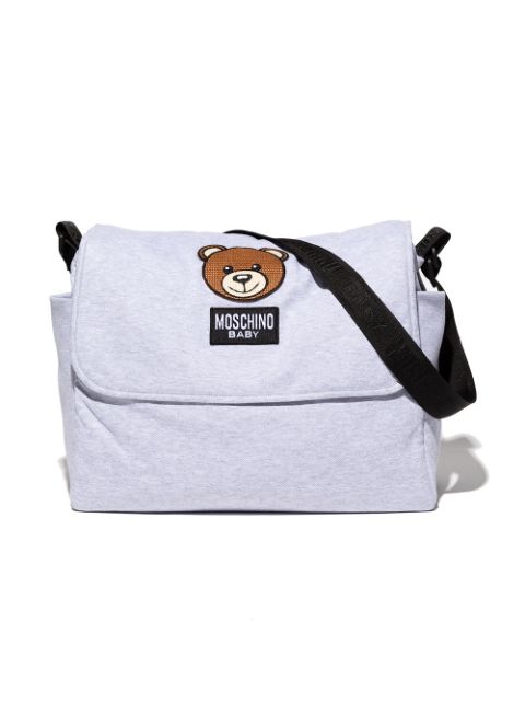 Moschino Kids embroidered-Teddy Bear changing bag