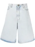 Off-White Single Arrow skate denim shorts - Blue
