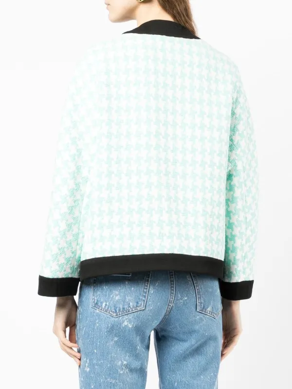 COOL T.M Oversize Houndstooth Tweed Jacket - Farfetch
