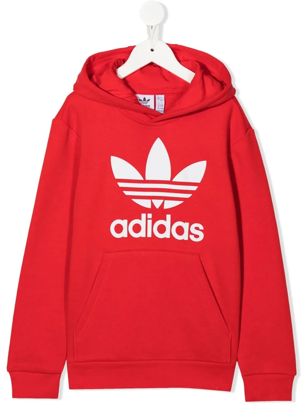 Kids red adidas clearance hoodie