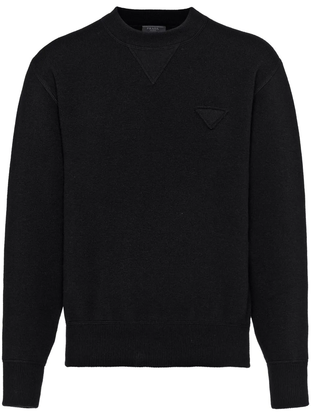 Prada cashmere crew-neck jumper – Black