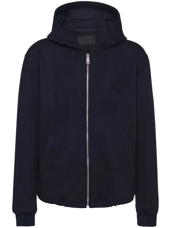 Prada zip up store hoodie