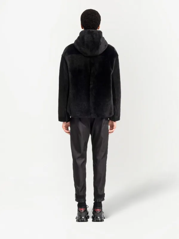 Prada Reversible Shearling Jacket - Farfetch