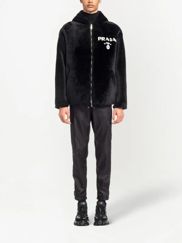 Prada Reversible Shearling Jacket - Farfetch