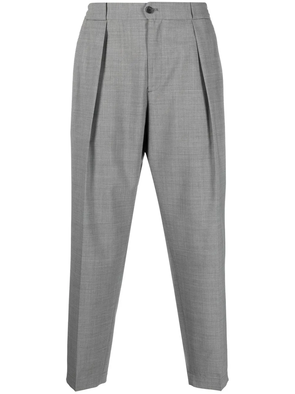 

Briglia 1949 cropped tailored trousers - Grey