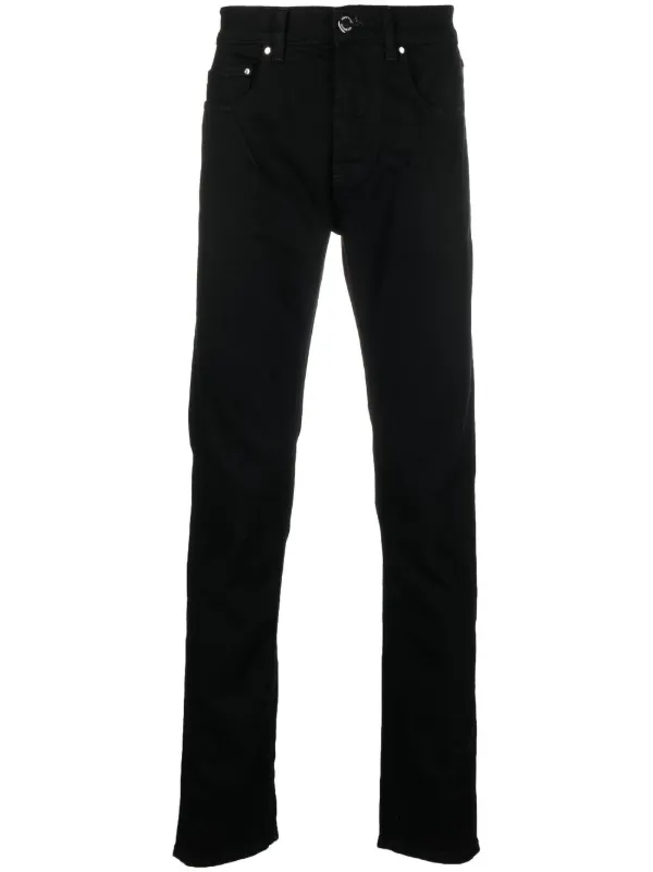 Les Hommes dark-wash straight-leg Jeans 