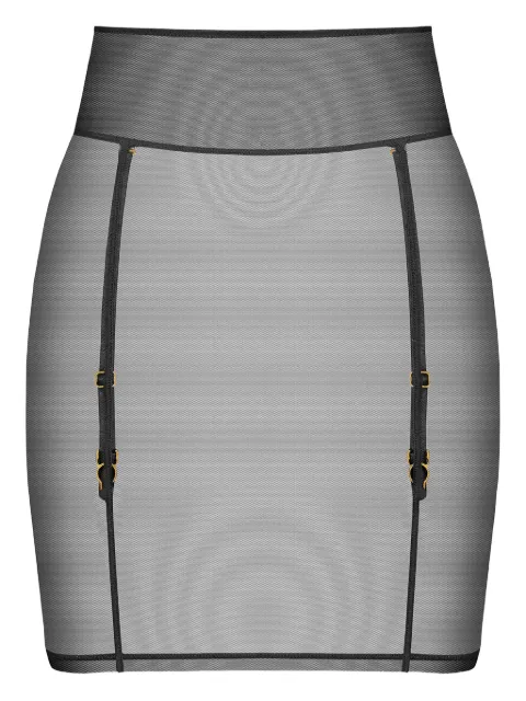 Maison Close L'Amoureuse sheer-mesh waspie corset