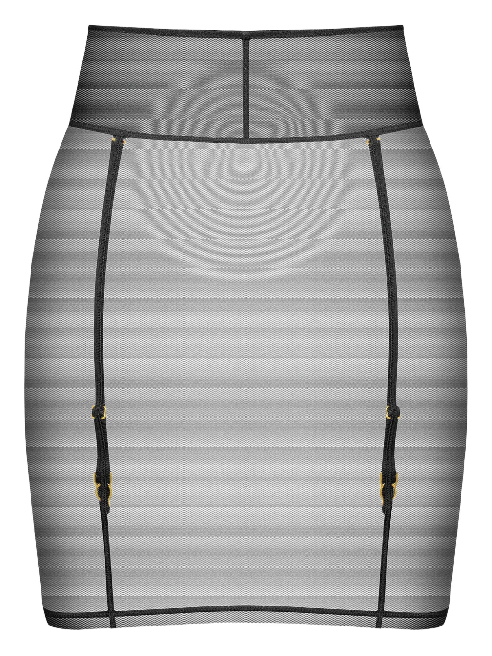  Maison Close L'amoureuse Garter Skirt - Black 