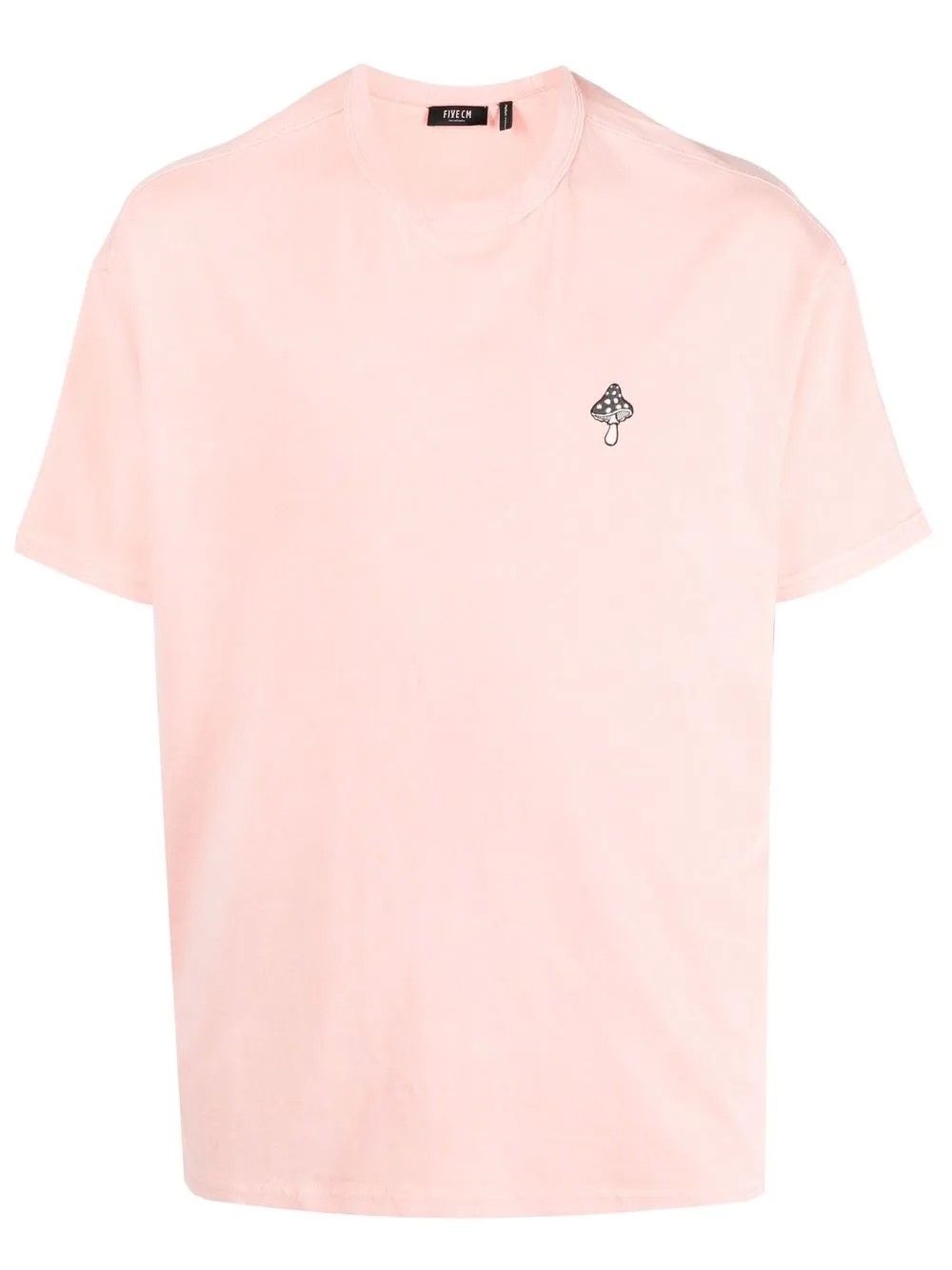 

FIVE CM playera con champiñones estampados - Rosado