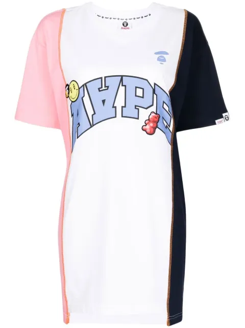 AAPE BY *A BATHING APE® T-Shirt mit Logo-Print