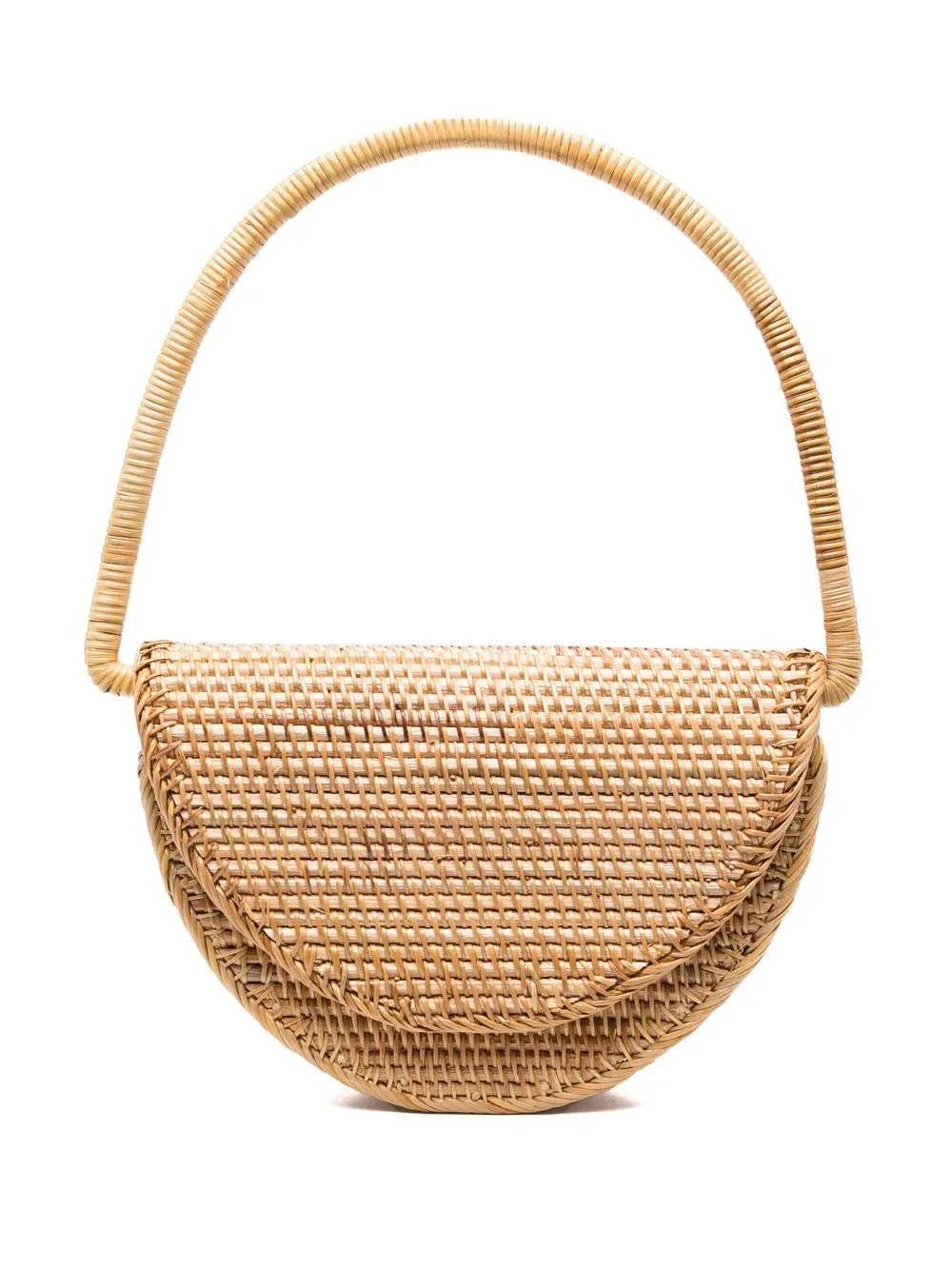 

Cult Gaia Ryka woven shoulder bag - Neutrals