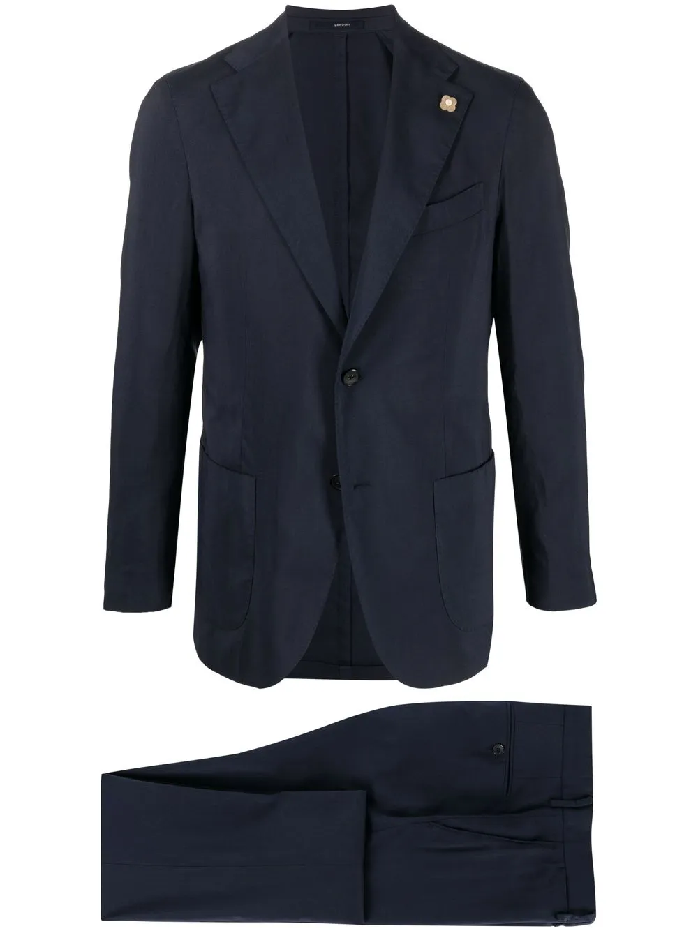 

Lardini single-breasted two-piece suit - Blue
