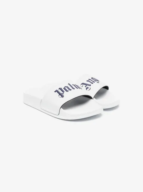 Palm Angels Kids flip flops con logo estampado