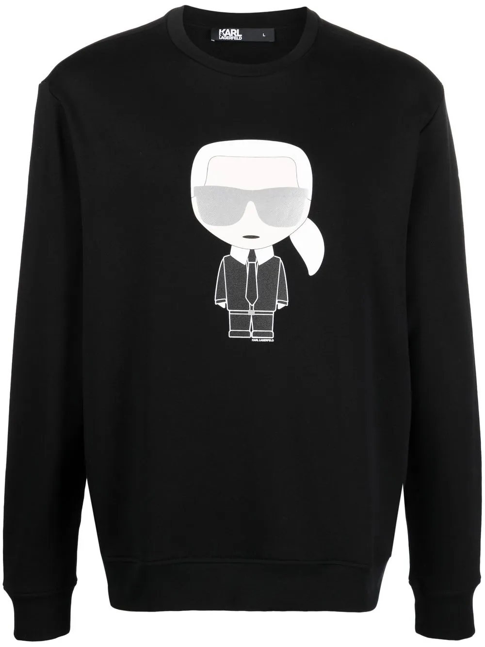 

Karl Lagerfeld playera Ikonik Karl - Negro