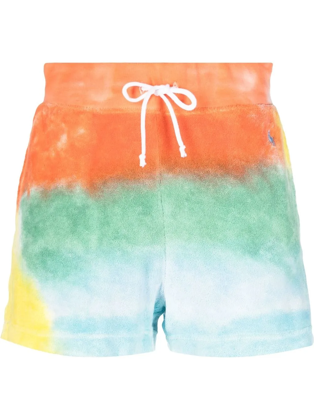 

Polo Ralph Lauren shorts deportivos con estampado tie-dye - Naranja