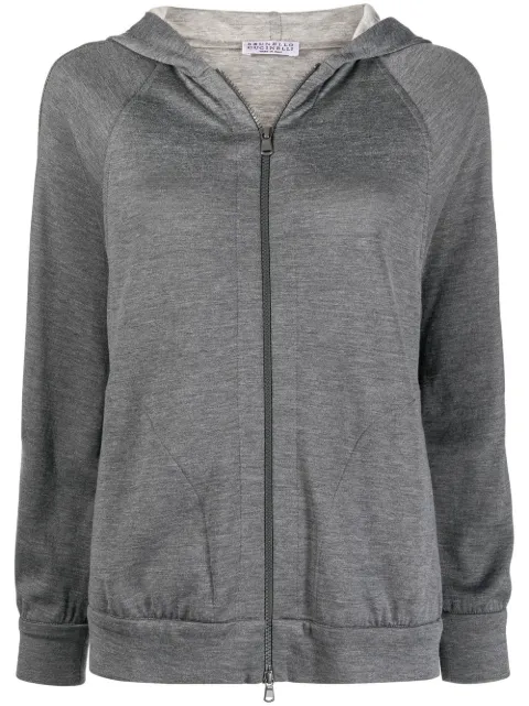 Brunello Cucinelli zip-up hoodie