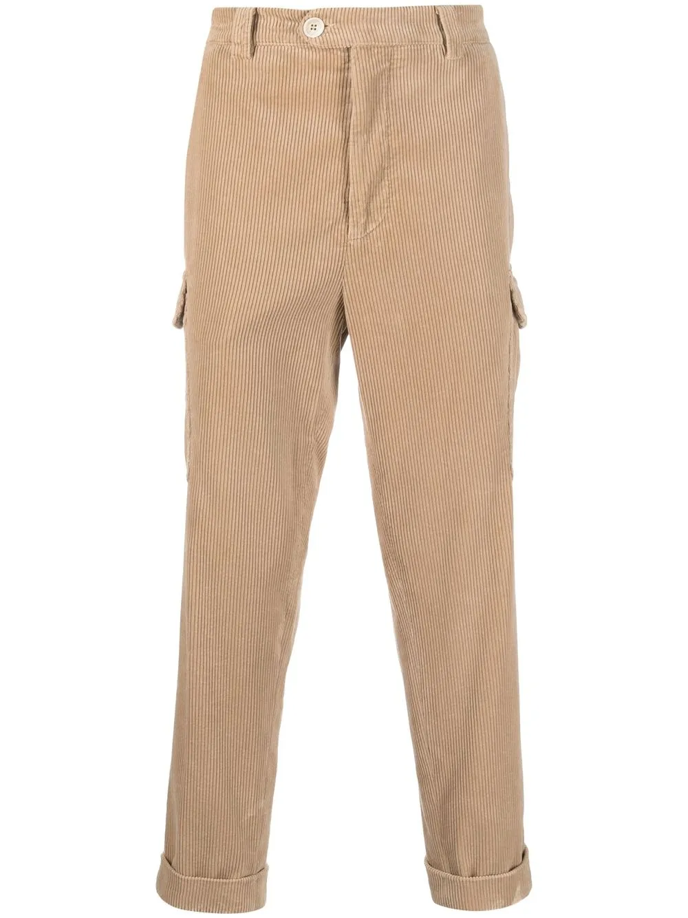 

Brunello Cucinelli cropped corduroy trousers - Neutrals