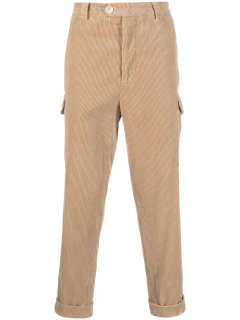 Brunello Cucinelli cropped corduroy trousers