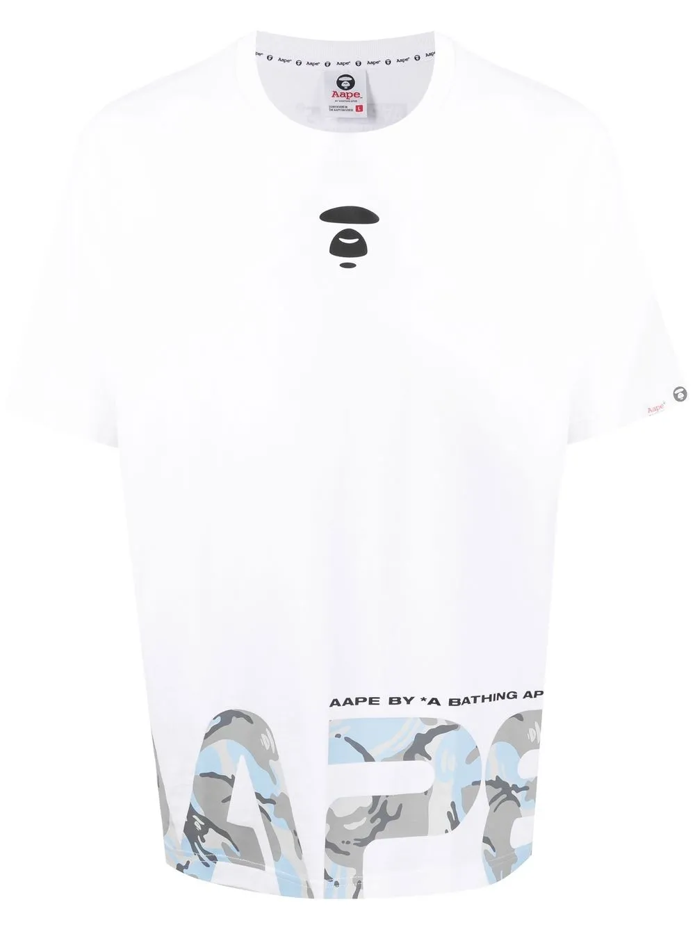 

AAPE BY *A BATHING APE® playera Milo - Blanco