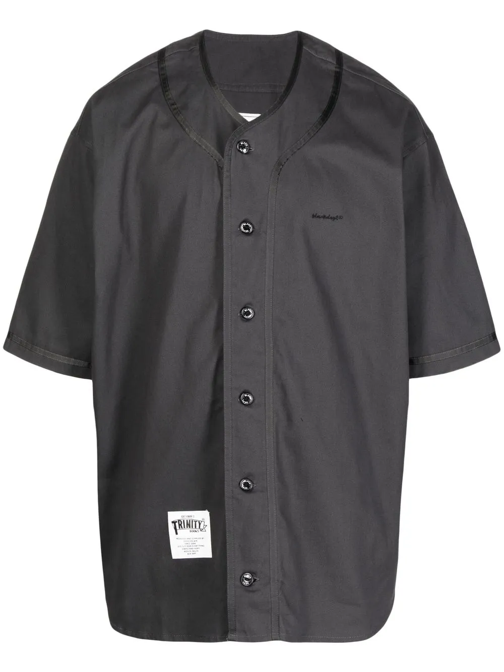 

CHOCOOLATE camisa con bordado de texto - Gris