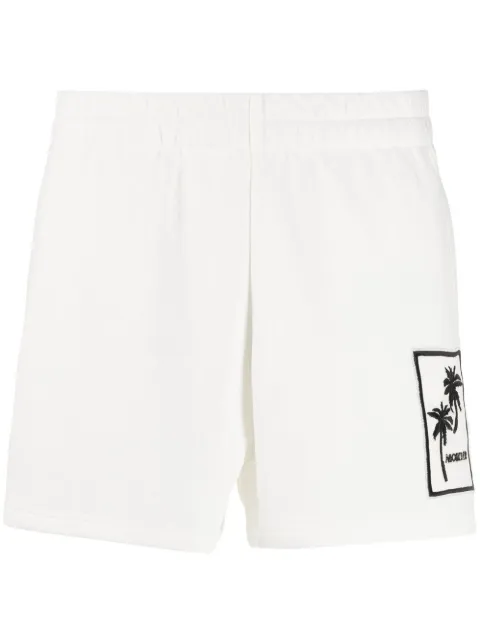 Moncler shorts deportivos con logo estampado