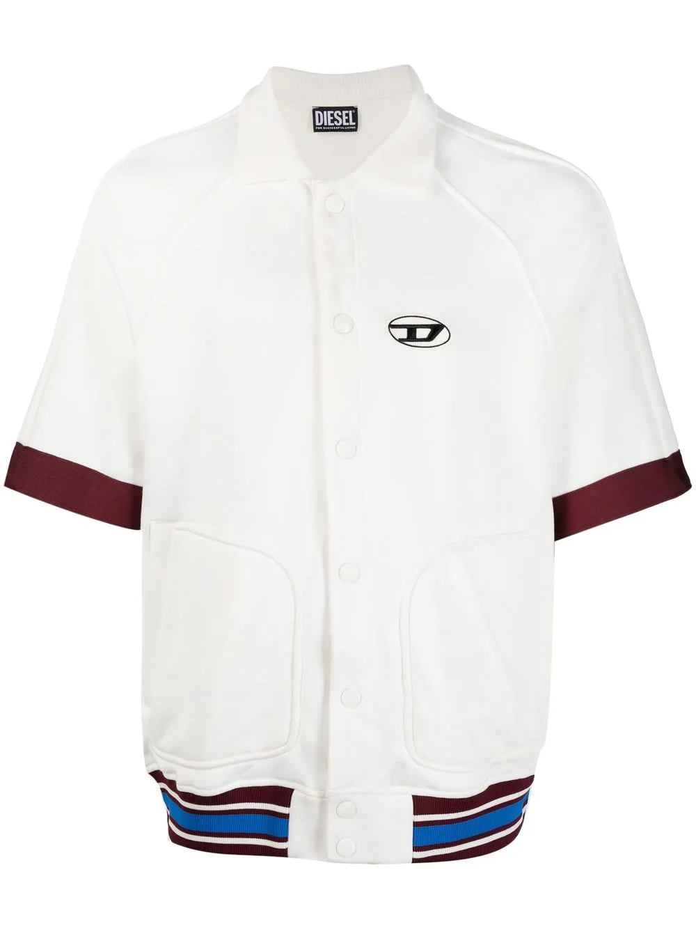 

Diesel sobrecamisa manga corta - Blanco