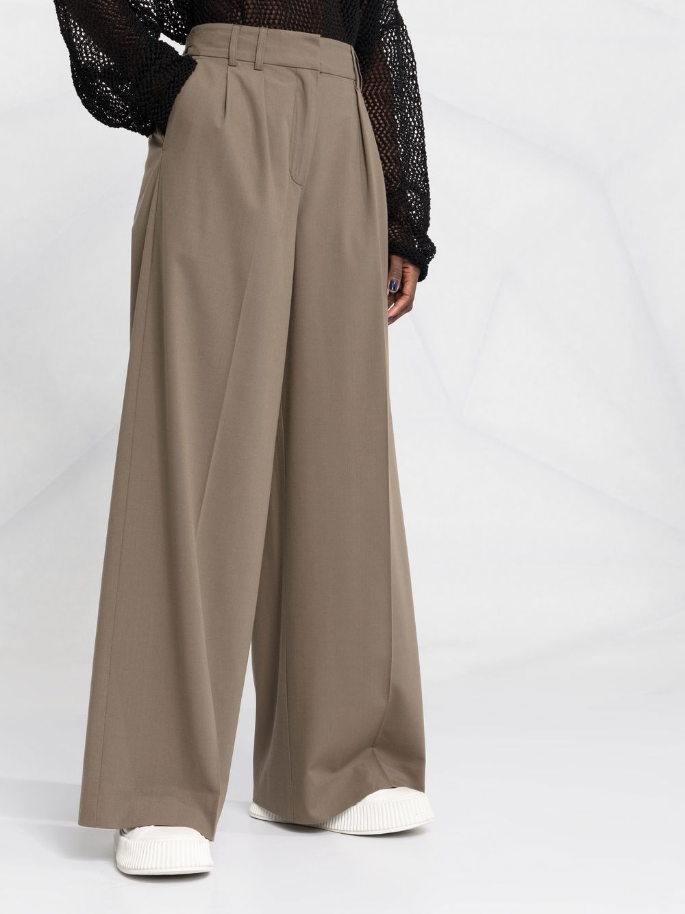 REMAIN wide-leg Tailored Trousers - Farfetch