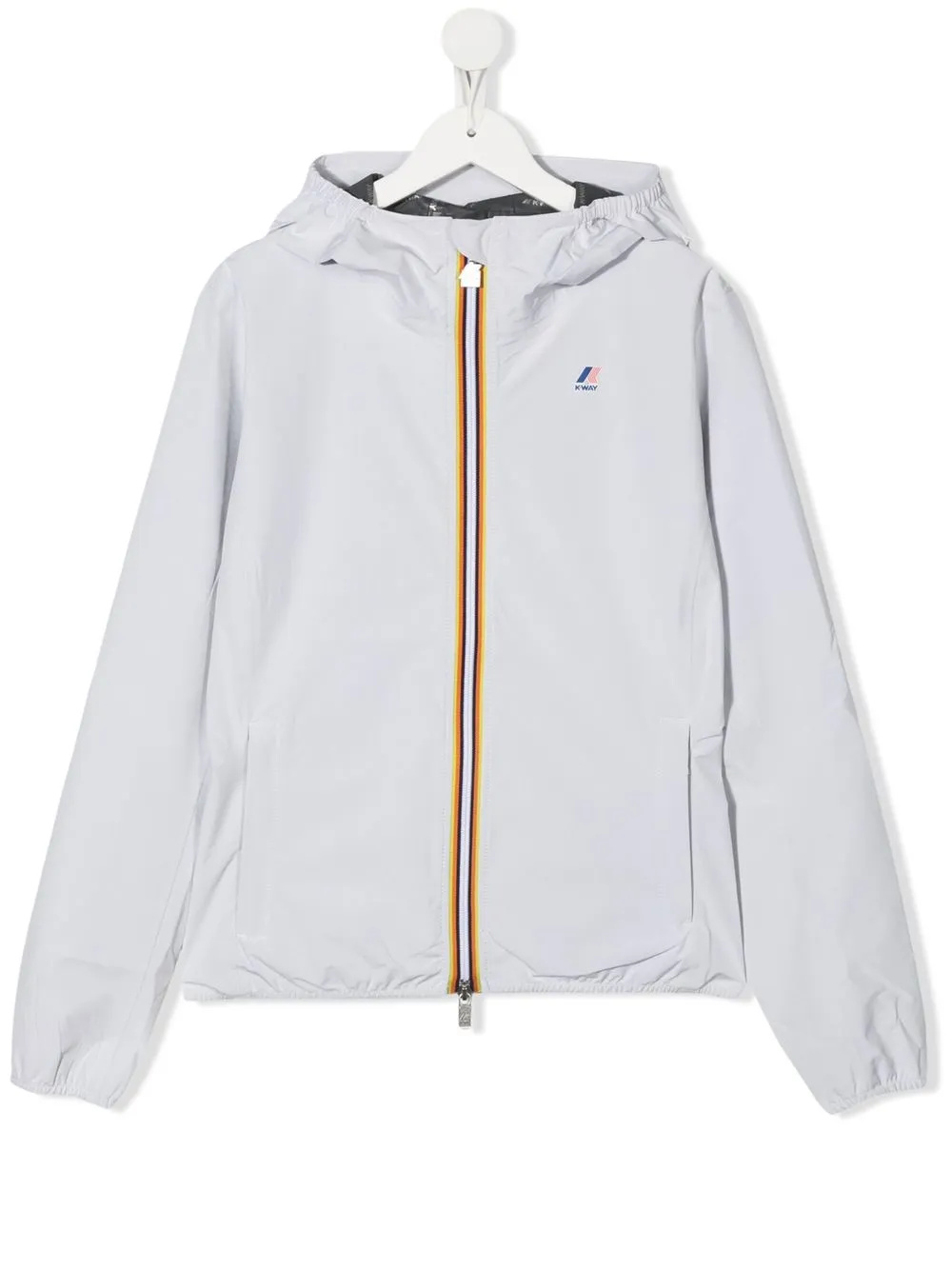 

K Way Kids TEEN Lil Stretch Dot jacket - White
