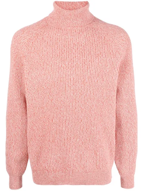 Brunello Cucinelli ribbed-knit roll-neck jumper