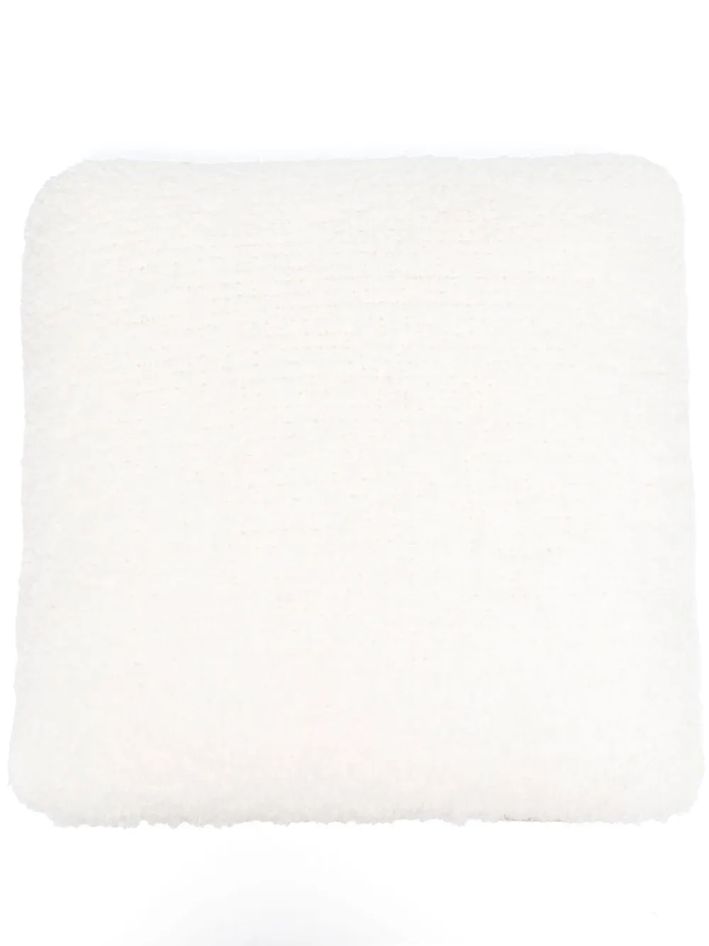 

Brunello Cucinelli textured square pillow - White