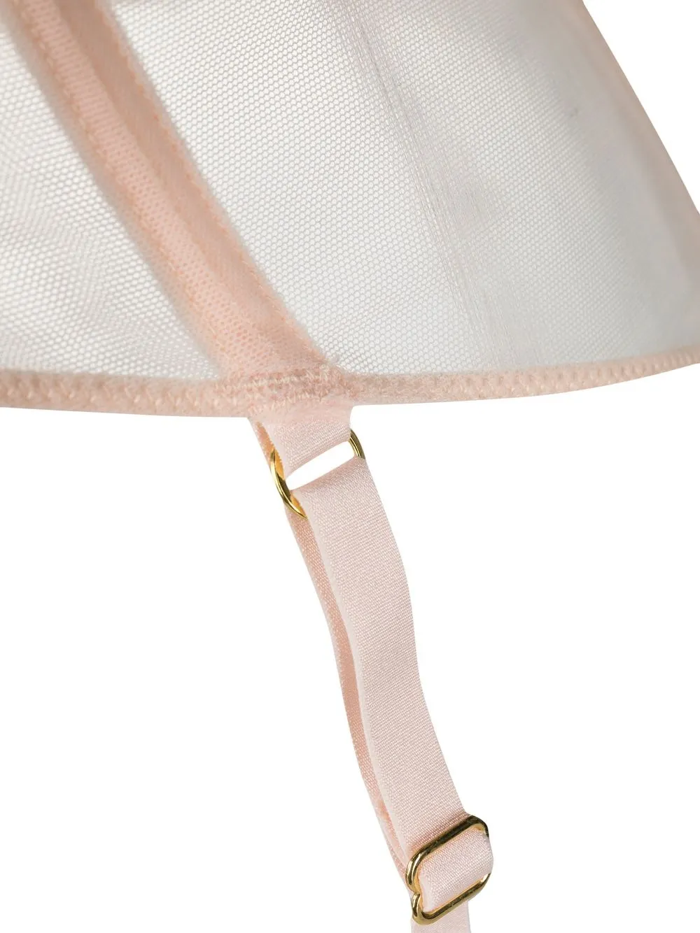  Maison Close Transparenter Strumpfhalter   Rosa 