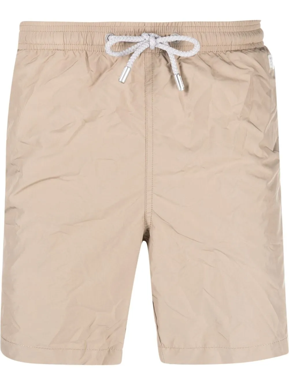 MC2 Saint Barth logo-patch drawstring swim shorts | Neutrals | Image 1