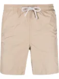MC2 Saint Barth logo-patch drawstring swim shorts - Neutrals