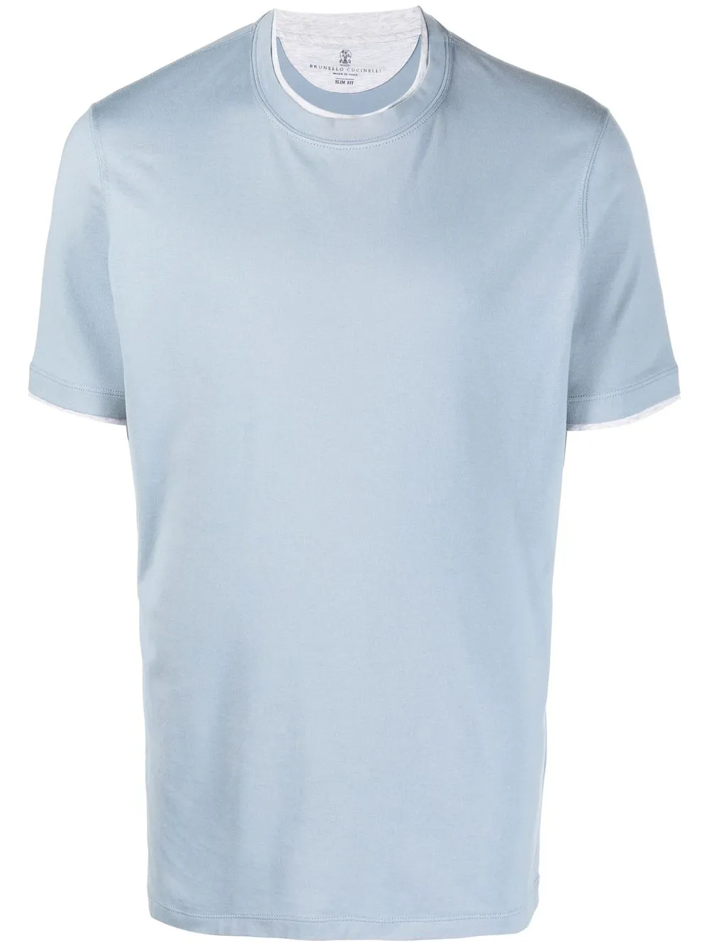 

Brunello Cucinelli crew neck short-sleeved T-shirt - Blue