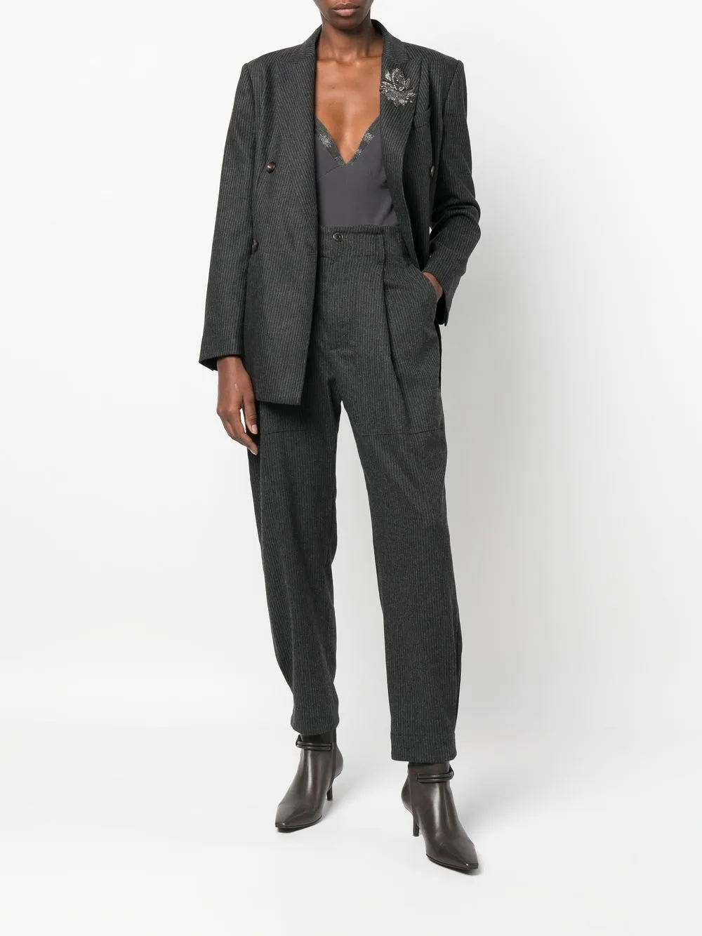 Brunello Cucinelli Shifttop - Grijs