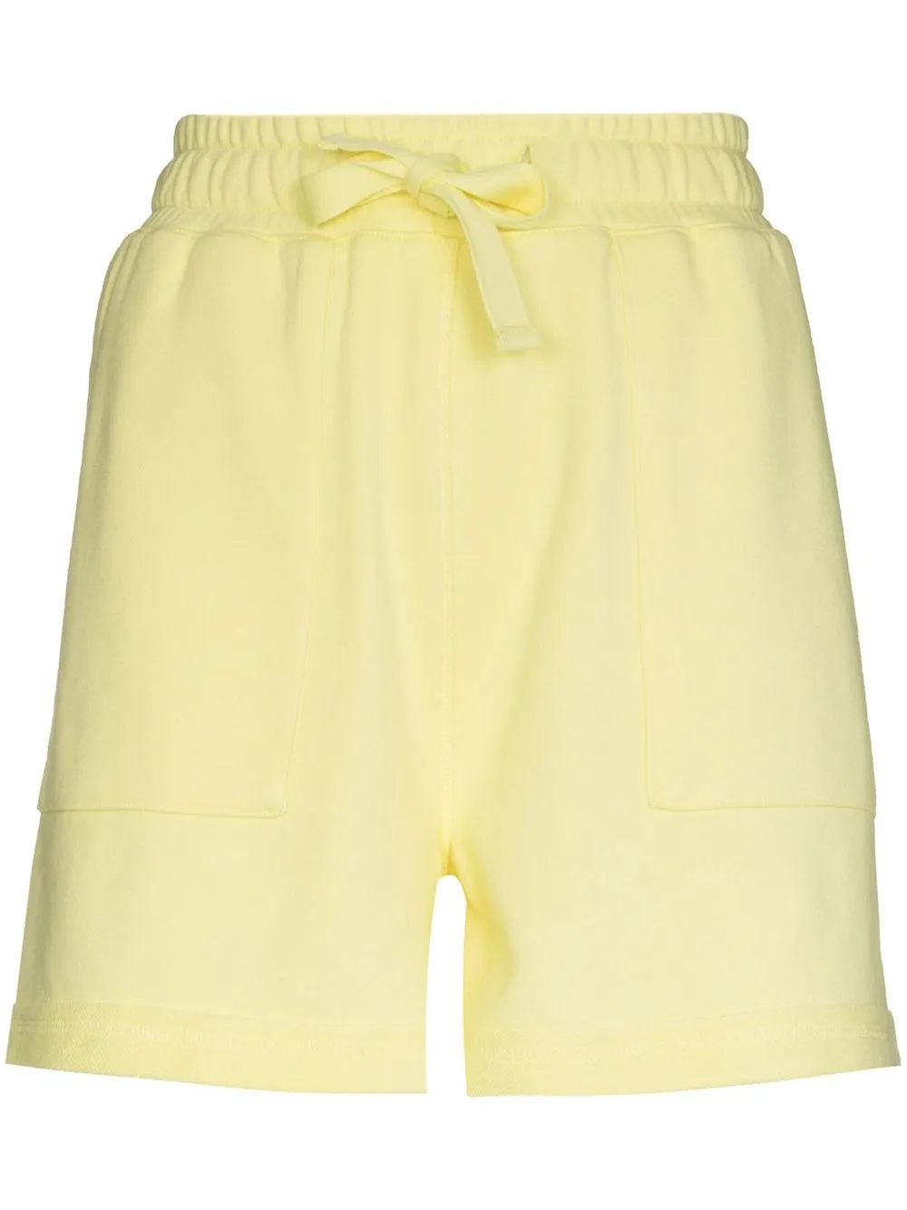 

Sweaty Betty embroidered-logo drawstring shorts - Yellow