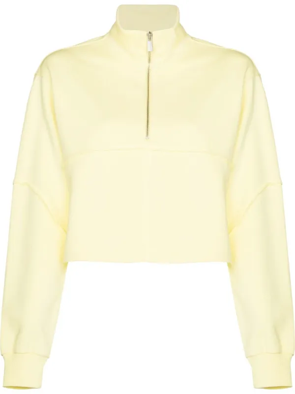 Sweaty Betty zip-up Jersey Sweatshirt 