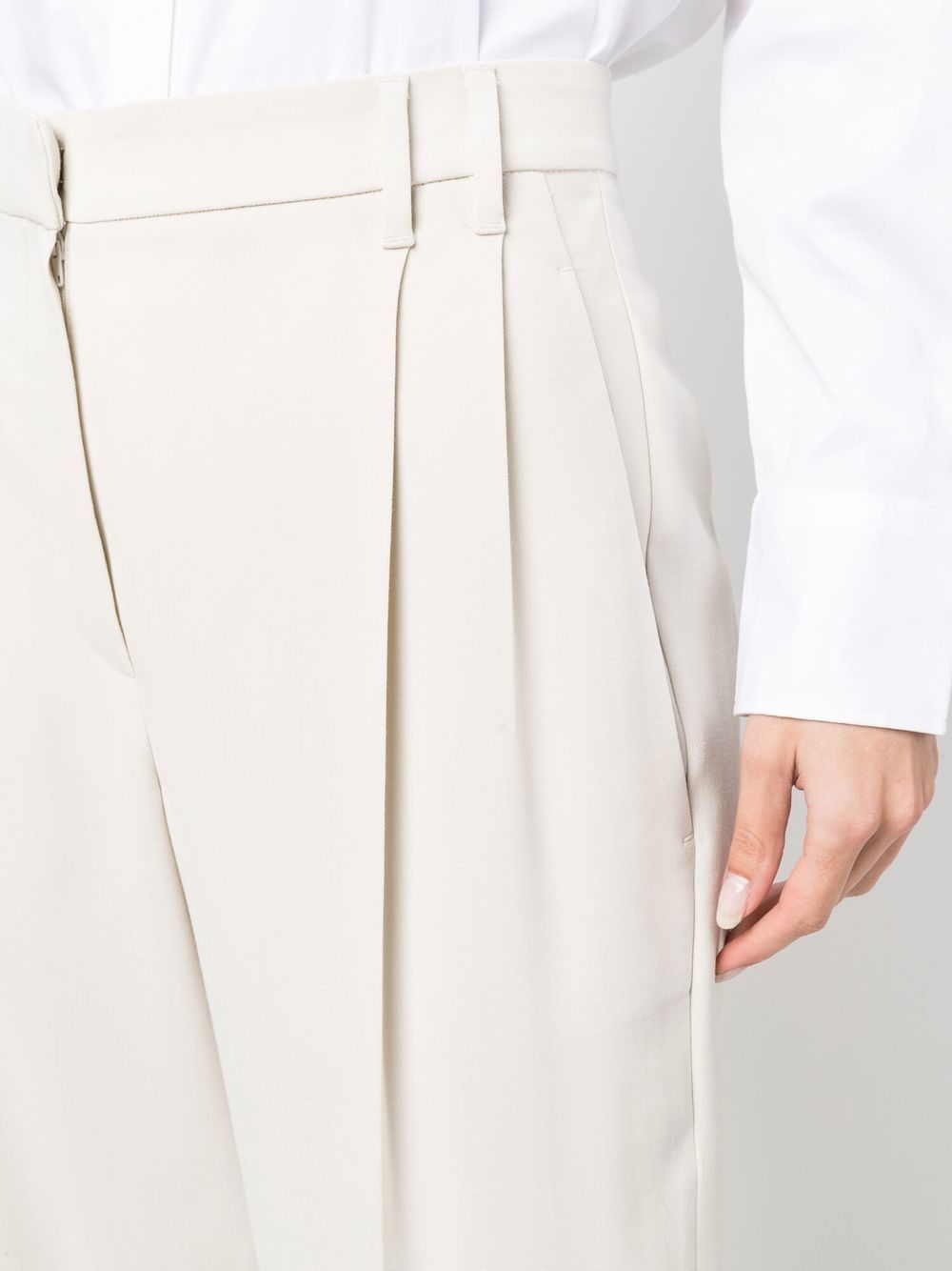 Brunello Cucinelli high-waisted tailored trousers Women