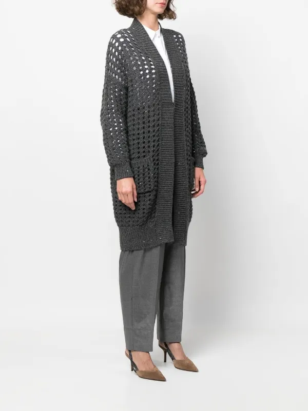 ✨BRUNELLO CUCINELLI スパンコールリネン混カーディガン ✨BRUNELLO CUCINELLI スパンコールリネン混カーディガン ✨BRUNELLO